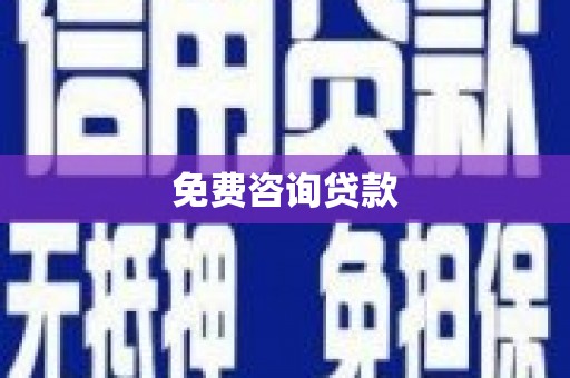 中西区免费咨询贷款