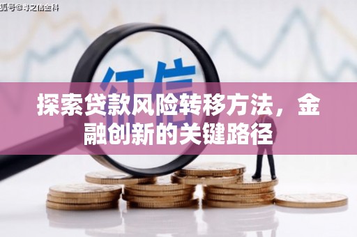中西区探索贷款风险转移方法，金融创新的关键路径