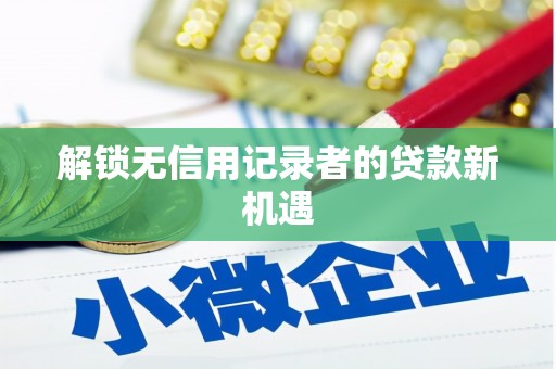 中西区解锁无信用记录者的贷款新机遇