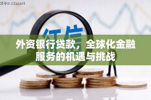 中西区外资银行贷款，全球化金融服务的机遇与挑战