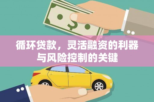 中西区循环贷款，灵活融资的利器与风险控制的关键