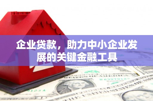 中西区企业贷款，助力中小企业发展的关键金融工具