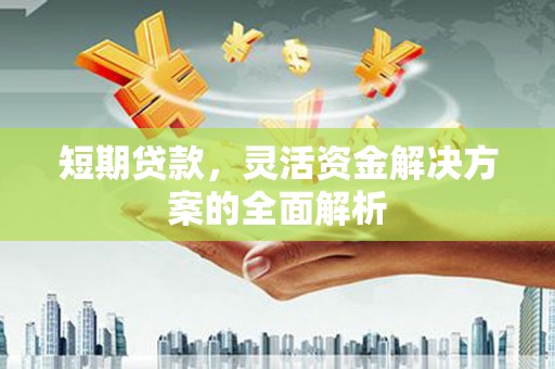 中西区短期贷款，灵活资金解决方案的全面解析