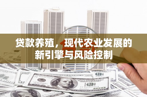 中西区贷款养殖，现代农业发展的新引擎与风险控制