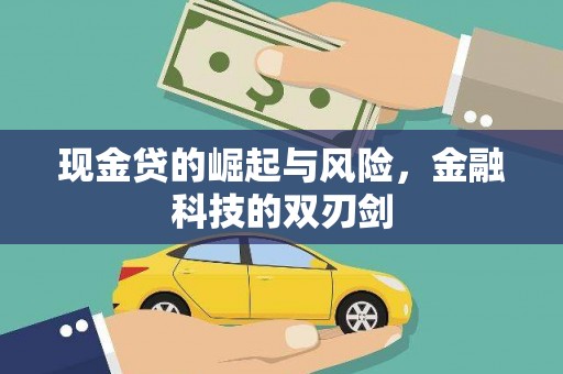 中西区现金贷的崛起与风险，金融科技的双刃剑