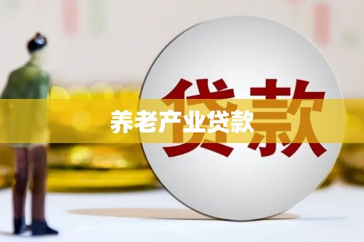 中西区养老产业贷款