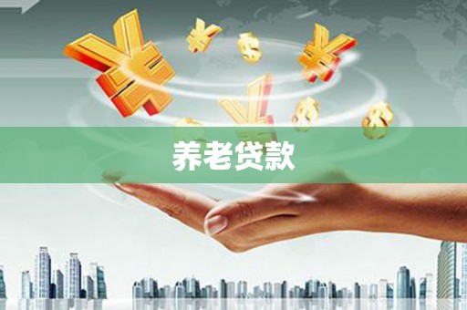 中西区养老贷款