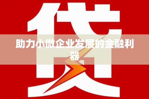 中西区助力小微企业发展的金融利器