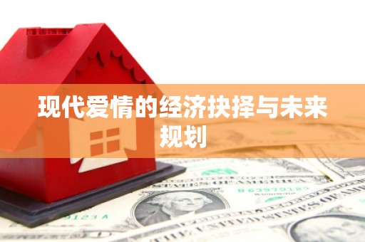 中西区现代爱情的经济抉择与未来规划