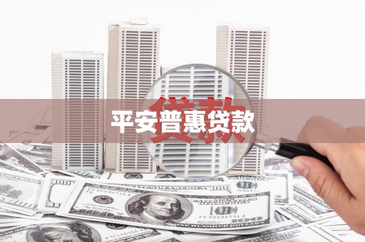 中西区平安普惠贷款